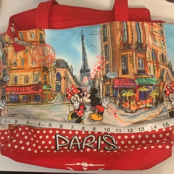 Disney Canvas Paris Tote - Picture 11 of 12